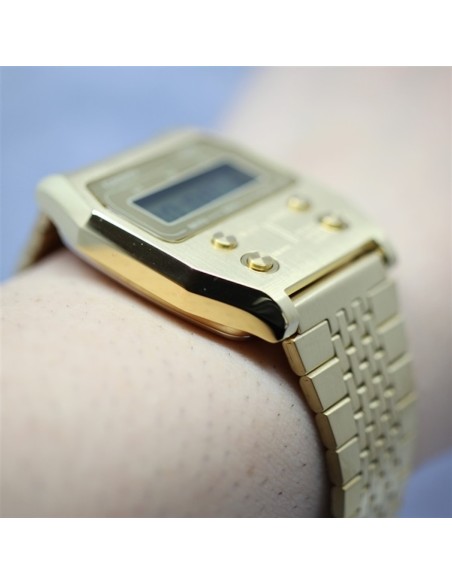 digital Casio Vintage Premium A1100GV-9JF JDM 40 × 35 × 9,1 mm acero