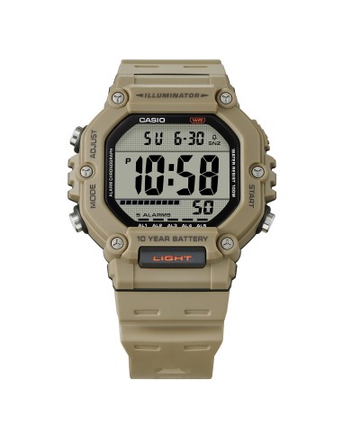 reloj deportivo hombre Casio  AE-1600H-5AV  54,1 × 49,7 × 15,9 mm 10 años batería 100m WR 5 alarmas