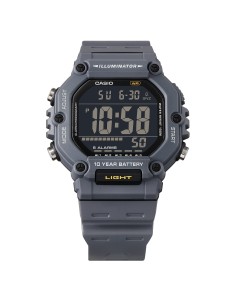 reloj deportivo hombre Casio  AE1600H-8BV  54,1 × 49,7 × 15,9 mm 10 años batería 100m WR 5 alarmas