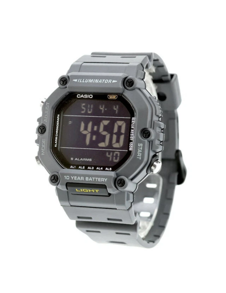 reloj deportivo hombre Casio  AE1600H-8BV  54,1 × 49,7 × 15,9 mm 10 años batería 100m WR 5 alarmas