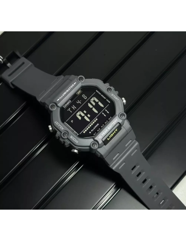 reloj deportivo hombre Casio  AE1600H-8BV  54,1 × 49,7 × 15,9 mm 10 años batería 100m WR 5 alarmas