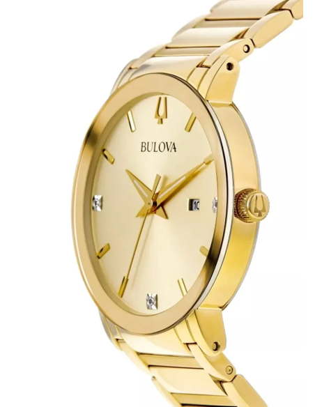 reloj hombre cuarzo Bulova Futuro  97D115 42mm 30m WR correa de acero