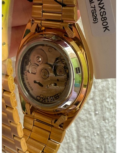 reloj automático unisex  hombre Seiko SNXS80K1 37mm 30m WR correa de acero