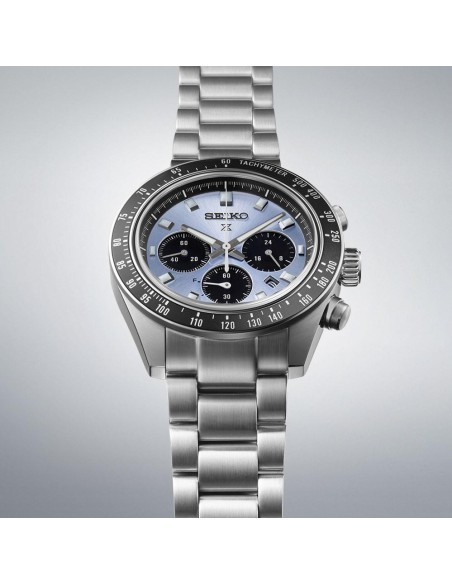 reloj cronógrafo hombre Seiko Spirit SBTR027 JDM 39.8mm 100m WR correa de acero