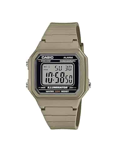 Reloj hombre militar Casio W217H-3BV camuflaje correa goma