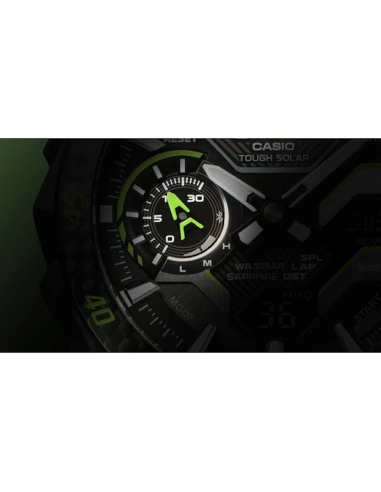 solar Bluetooth Casio Edifice ECB-2200YRC-1A3JF JDM  CARBON WINDFLOW 48.2mm 100m WR Mobile Link