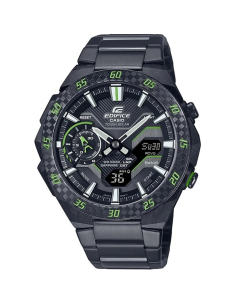 solar Bluetooth Casio Edifice ECB-2200YRC-1A3JF JDM  CARBON WINDFLOW 48.2mm 100m WR Mobile Link