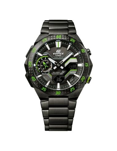 solar Bluetooth Casio Edifice ECB-2200YRC-1A3JF JDM  CARBON WINDFLOW 48.2mm 100m WR Mobile Link