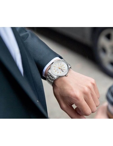 reloj automático hombre Seiko 5 SNKP15K1 42,3mm 50m WR 7S26 correa de acero