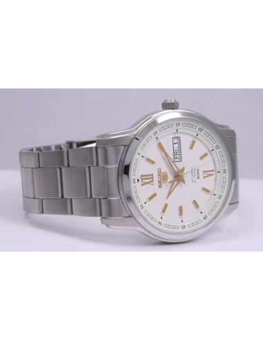 reloj automático hombre Seiko 5 SNKP15K1 42,3mm 50m WR 7S26 correa de acero