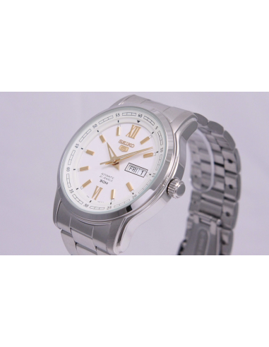 reloj automático hombre Seiko 5 SNKP15K1 42,3mm 50m WR 7S26 correa de acero
