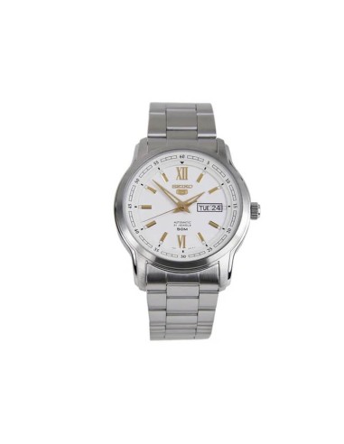 reloj automático hombre Seiko 5 SNKP15K1 42,3mm 50m WR 7S26 correa de acero