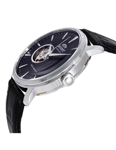 Reloj automático hombre Orient Esteem TAG02004B 41MM 50M WR correa de cuero Hand-Hacking (admite cuerda manual)