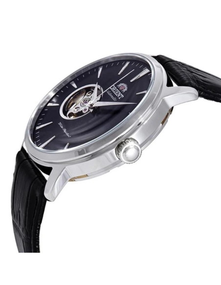 Reloj automático hombre Orient Esteem TAG02004B 41MM 50M WR correa de cuero Hand-Hacking (admite cuerda manual)