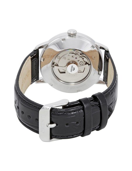Reloj automático hombre Orient Esteem TAG02004B 41MM 50M WR correa de cuero Hand-Hacking (admite cuerda manual)