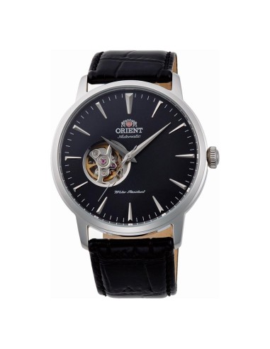 Reloj automático hombre Orient Esteem TAG02004B 41MM 50M WR correa de cuero Hand-Hacking (admite cuerda manual)