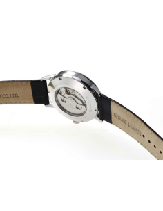 automático hombre Orient Open Heart Semi-Skeleton TAG02005W 41mm 50m WR correa de cuero 2