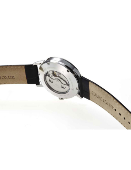 automático hombre Orient Open Heart Semi-Skeleton TAG02005W 41mm 50m WR correa de cuero