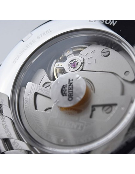 automático hombre Orient Open Heart Contemporary TAG03001D 38,5mm 50m WR correa de acero