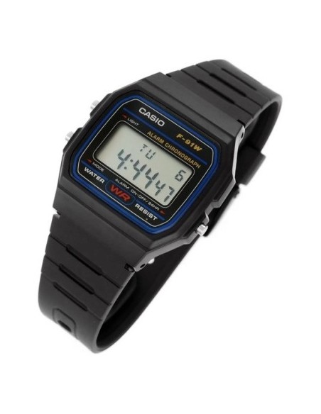 Reloj digital  Casio f91w retro - alarma (Original)