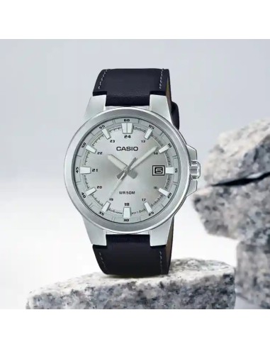 Reloj hombre analógico Casio MTP-E173L-7AV correa de acero inoxidable