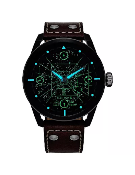 solar Citizen Star Wars X-WING and Tie Fighter AW1738-05W 45mm 100m WR