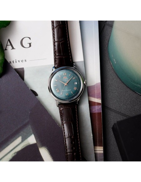automático hombre Orient Bambino “Emerald” RA-AC0023E 40,5mm 30m