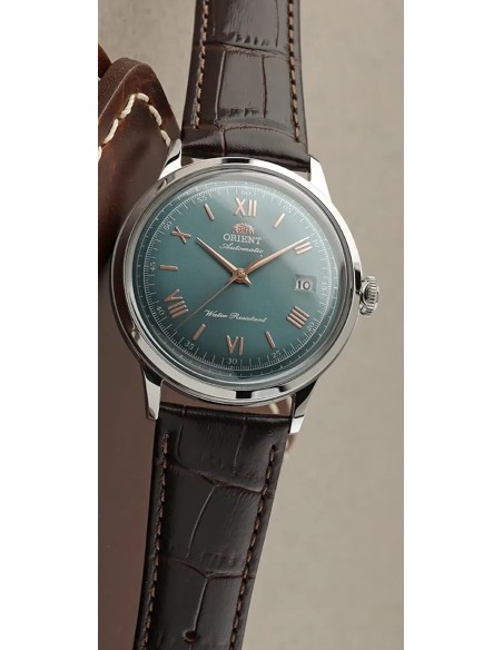 automático hombre Orient Bambino “Emerald” RA-AC0023E 40,5mm 30m
