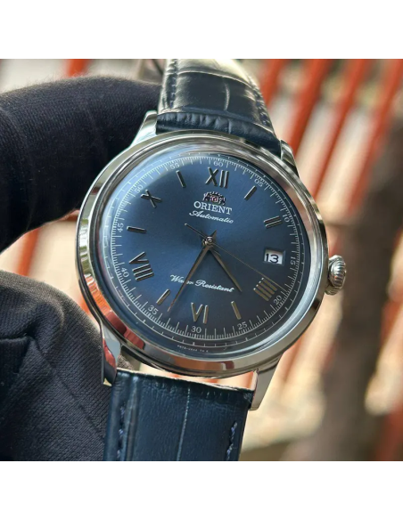 automático hombre Orient Bambino Blue Sunburst RA-AC0024L 40,5mm 30m WR