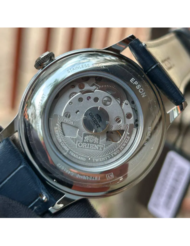 automático hombre Orient Bambino Blue Sunburst RA-AC0024L 40,5mm 30m WR