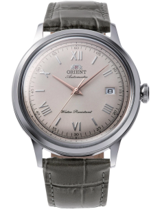automático hombre Orient Bambino Grey Sunburst   RA-AC0025N 40,5mm 30m
