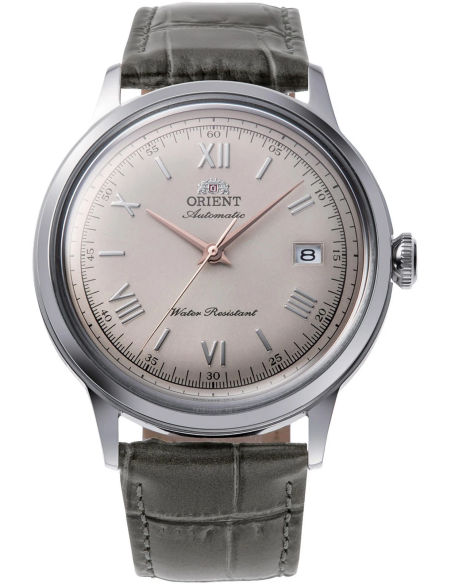 automático hombre Orient Bambino Grey Sunburst   RA-AC0025N 40,5mm 30m