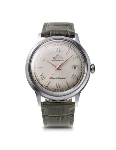 automático hombre Orient Bambino Grey Sunburst   RA-AC0025N 40,5mm 30m