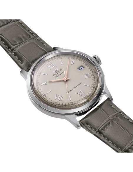 automático hombre Orient Bambino Grey Sunburst   RA-AC0025N 40,5mm 30m