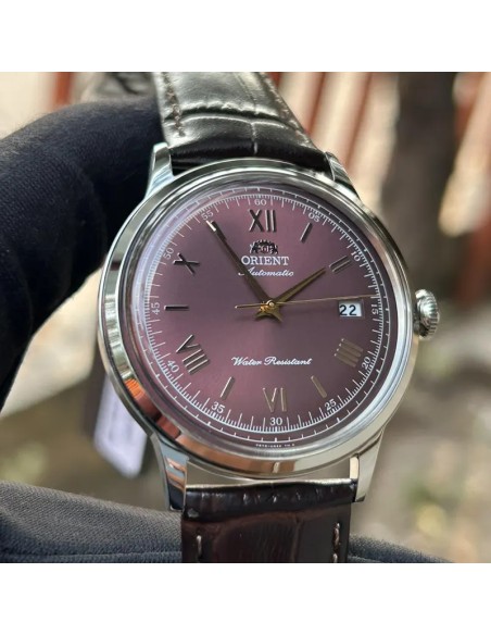 automático hombre Orient Bambino Burgundy Red Wine   RA-AC0026R 40,5mm 30m