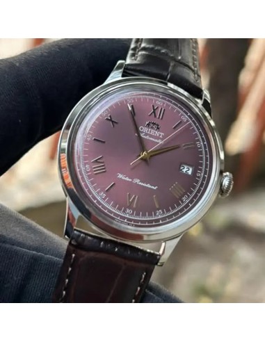 automático hombre Orient Bambino Burgundy Red Wine   RA-AC0026R 40,5mm 30m