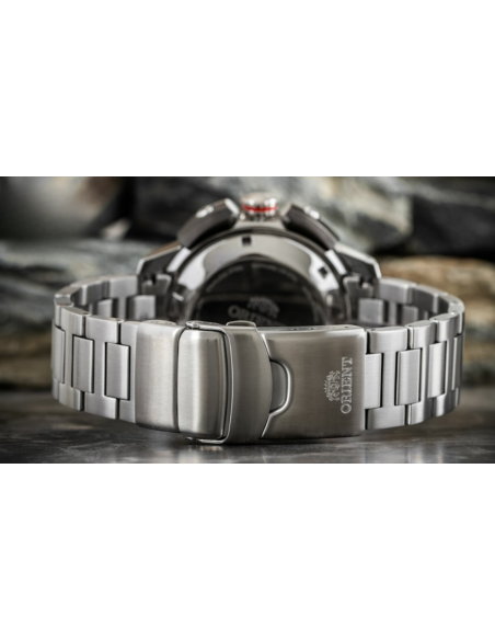 automático buceo hombre Orient M-Force RA-AC0L07L 45mm 200m WR cristal de zafiro