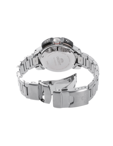 automático buceo hombre Orient M-Force RA-AC0L07L 45mm 200m WR cristal de zafiro