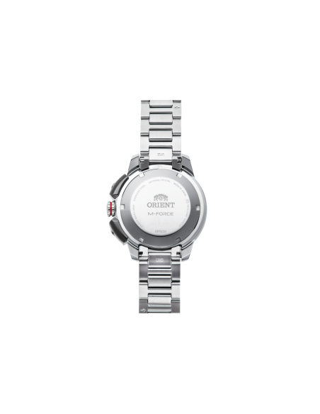 automático buceo hombre Orient M-Force RA-AC0L07L 45mm 200m WR cristal de zafiro
