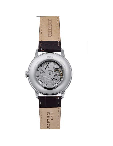 automático hombre Orient Bambino Sun & Moon RA-AK0805E 41,5mm