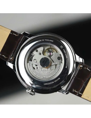 automático hombre Orient Bambino Sun & Moon RA-AK0807R  41,5mm hand-hacking