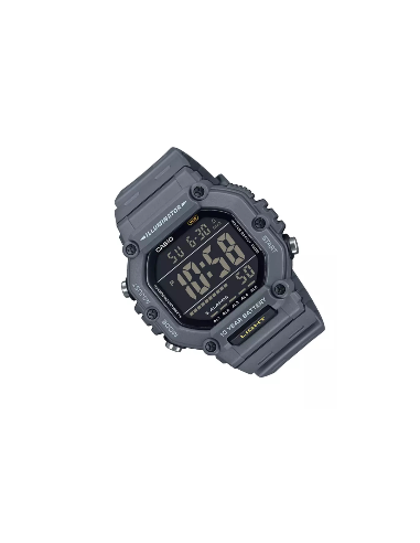 Reloj deportivo hombre Casio  AE-1600H-8b  54,1 × 49,7 × 15,9 mm 10 años batería 100m WR 5 alarmas