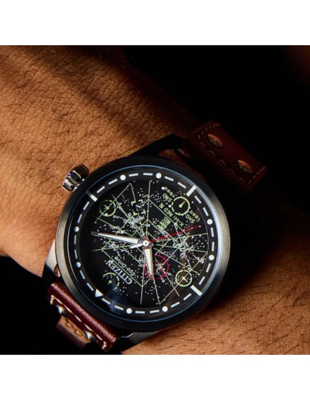 solar Citizen Star Wars X-WING and Tie Fighter AW1738-05W 45mm 100m WR