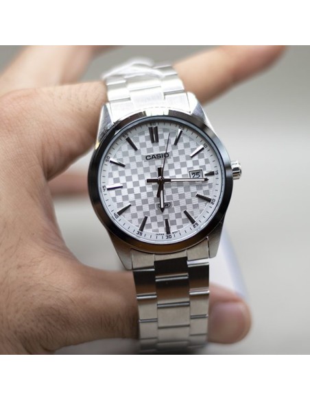 Reloj Casio Collection analogico MTP-VD03D-7a correa de acero inoxidable