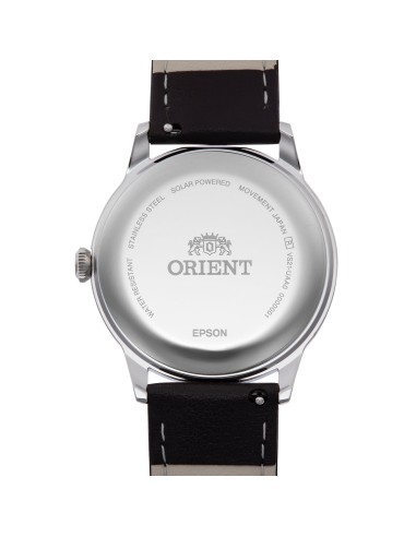 reloj hombre solar Orient Bambino Solar RA-WK0004L 38,4mm correa de cuero