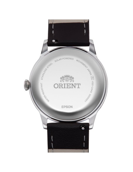 reloj hombre solar Orient Bambino Solar RA-WK0004L 38,4mm correa de cuero
