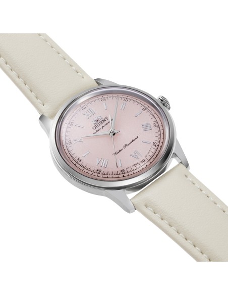 reloj hombre solar Orient Bambino Solar RA-WK0005P 38,4mm correa de cuero