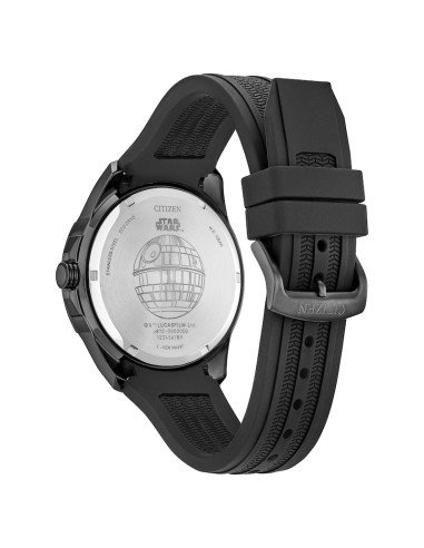 solar hombre Citizen Star Wars Death Star Vader’s Shadow AW1606-06W 45mm 100m WR