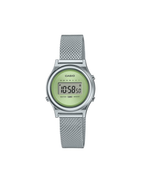 copy of Reloj Casio mujer mini Collection LA700WE-4A correa de acero inoxidable 30.8 × 26.3 × 7.9 mm