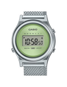 copy of Reloj Casio mujer mini Collection LA700WE-4A correa de acero inoxidable 30.8 × 26.3 × 7.9 mm 2
